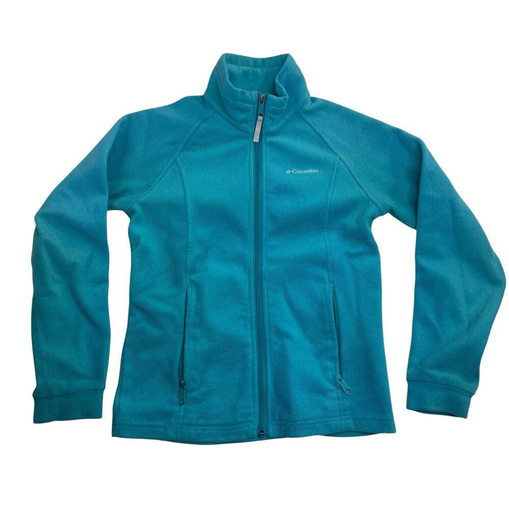 Columbia Fleece Full Zip Jacket Blue Youth 10/12